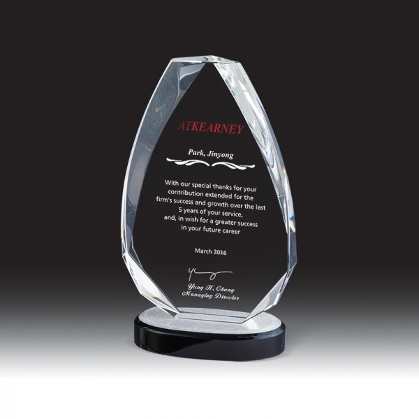 크리스탈 상패 HB-7168S