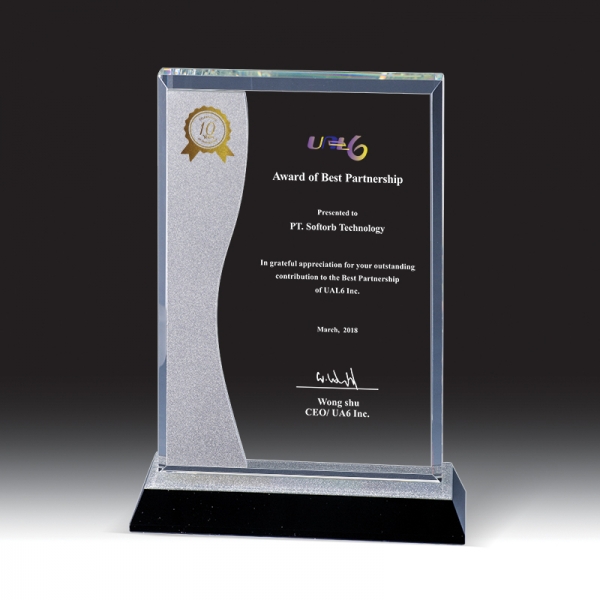 크리스탈 상패 HB-7378WS